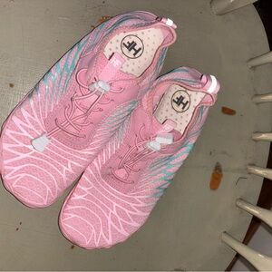 Pink and Blue HF grounding shoes  Sz 38 Athletic Sneakers